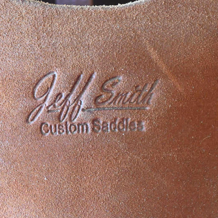 16" USED JEFF SMITH BUSTER WELCH CUTTING SADDLE