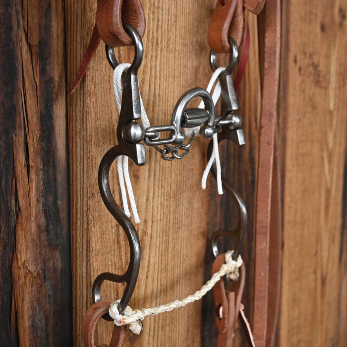 Kerry Kelley 10 Ported Chain Bridle Rig w/All New Leather