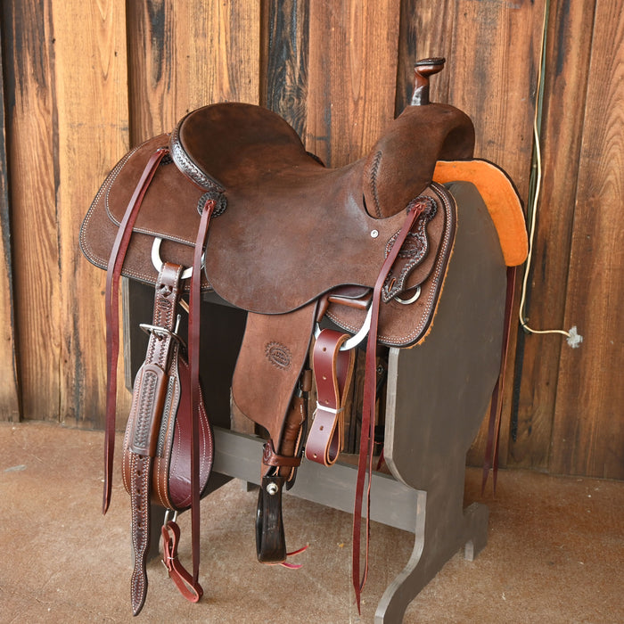 16" TESKEY'S PRO CUTTER RANCH CUTTER SADDLE