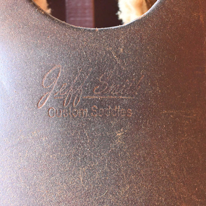 16" USED JEFF SMITH BEAU GALYEAN CUTTING SADDLE