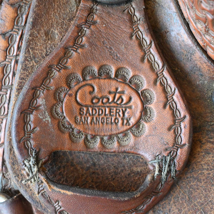 14" USED COATS BARREL SADDLE