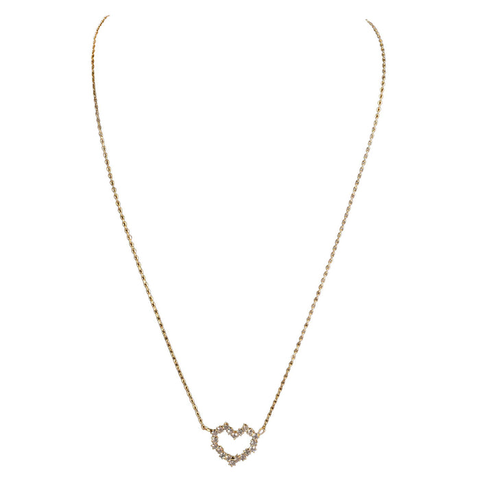 Small Delicate Heart Necklace WOMEN - Accessories - Jewelry - Necklaces Betty Oh