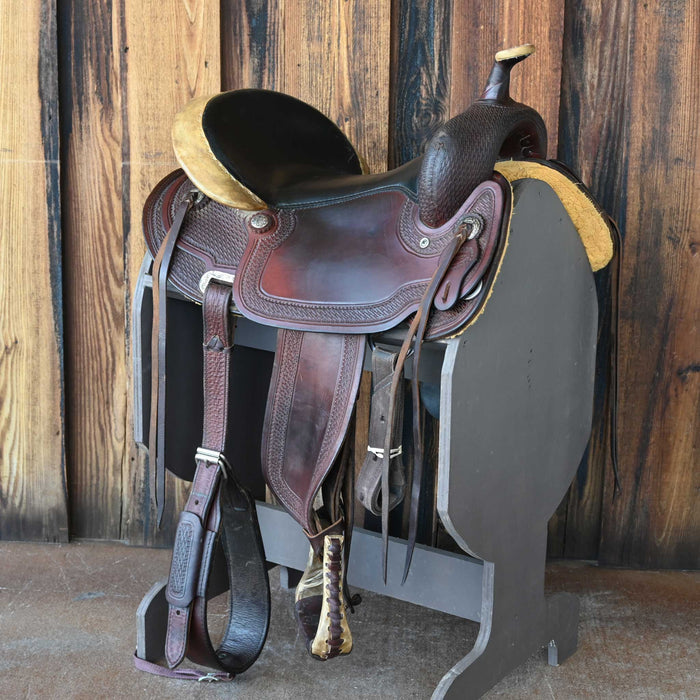 16.5" USED BILLY COOK TRAIL SADDLE