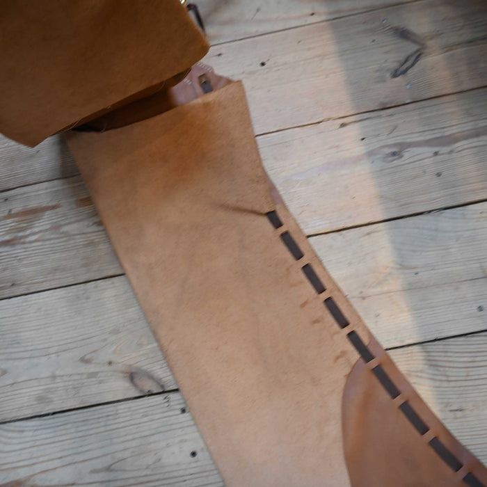 WLC Tan & Brown Stepthrough Chaps