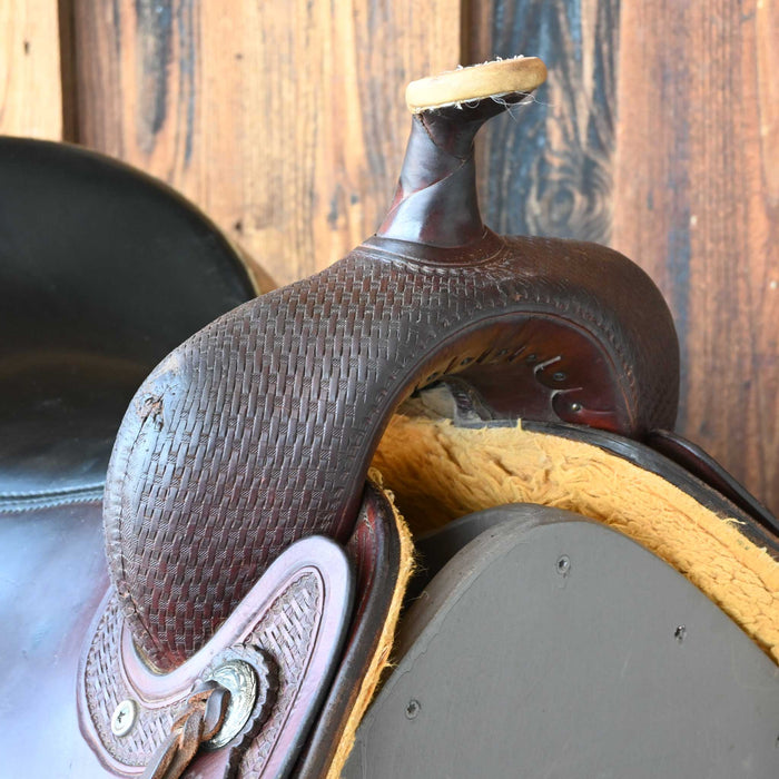 16.5" USED BILLY COOK TRAIL SADDLE