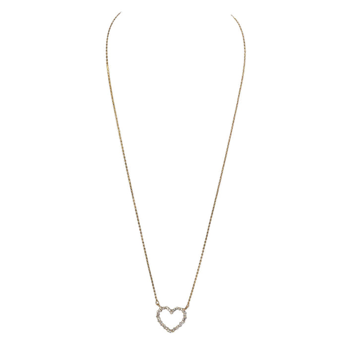 Medium Delicate Heart Necklace WOMEN - Accessories - Jewelry - Necklaces Betty Oh