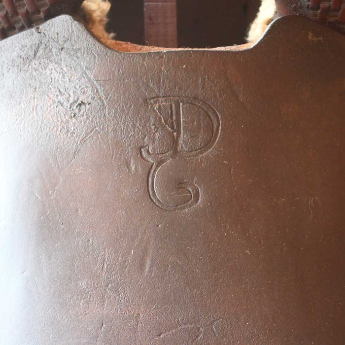15.5" USED WENDY ALLEN CUTTING SADDLE