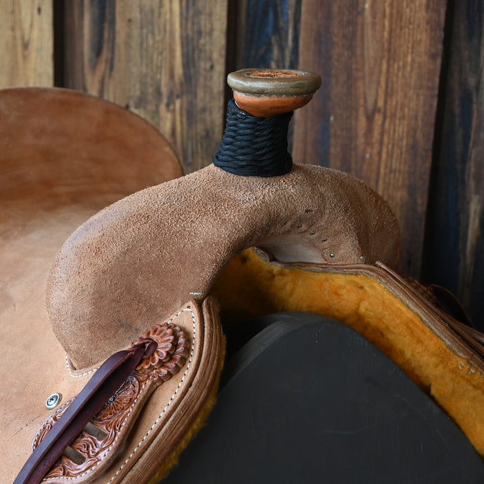 15.5" TESKEY'S TEAM ROPING SADDLE