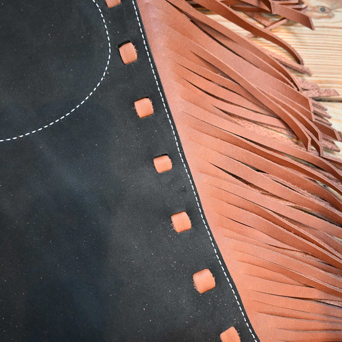 WLC Black & Tan Stepthrough Chaps