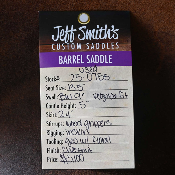 13.5" USED JEFF SMITH BARREL SADDLE