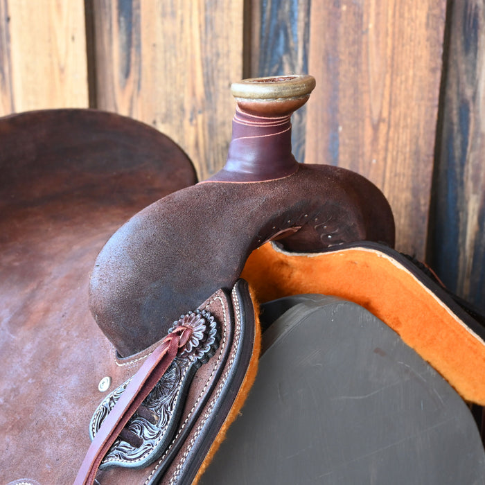15.5" TESKEY'S TEAM ROPING SADDLE