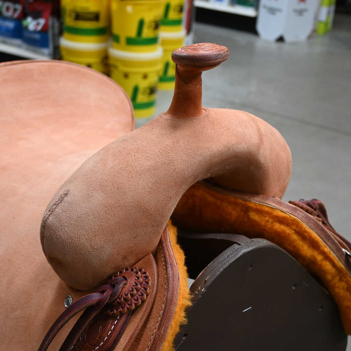 15.5" AUSTIN VALIMONT RANCH CUTTER SADDLE