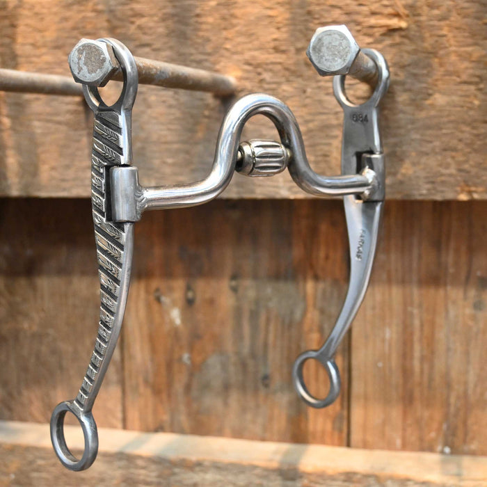 David Farkas Silver Mounted Solid Port W/Roller Bit