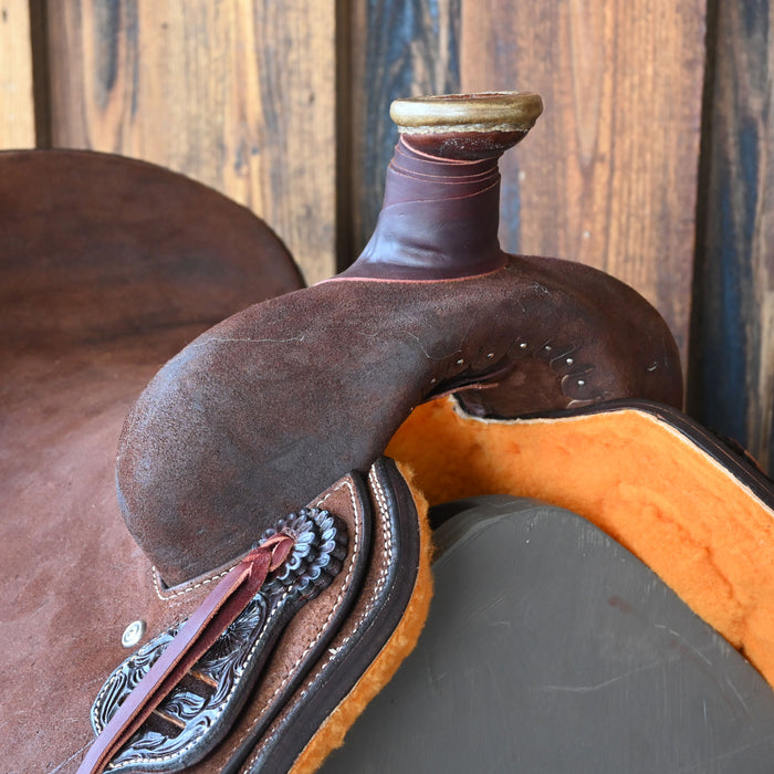 15.5" TESKEY'S TEAM ROPING SADDLE