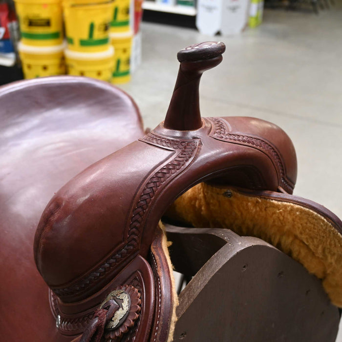 15" DEMO JEFF SMITH BEAU GALYEAN CUTTING SADDLE