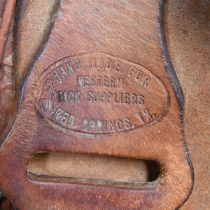 13.5" USED WESTERN TACK BARREL SADDLE Saddles Western Tack Suppliers