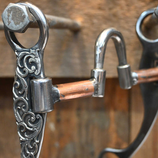 Kamphaus #440 Silver Mounted Correction Port Bit Tack - Bits Kamphaus