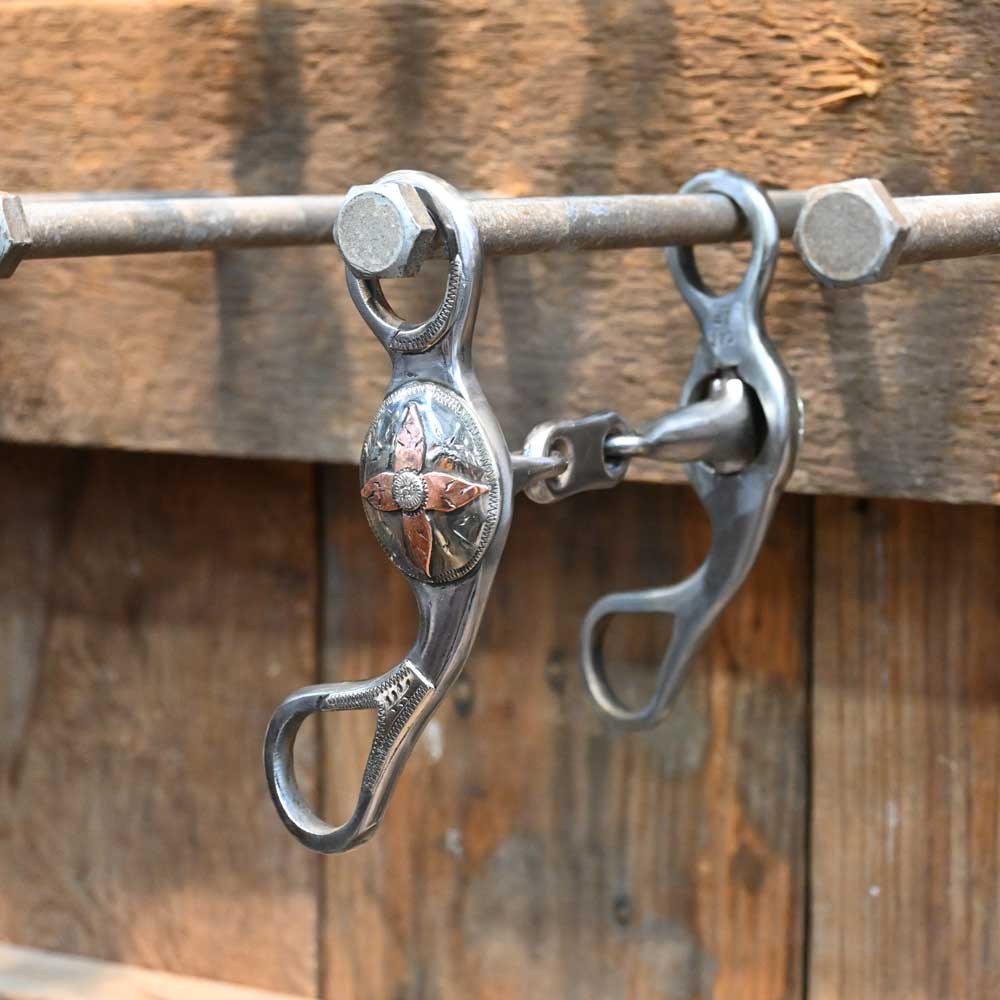 Ricky Trammell 3pc. Snaffle with Dogbone Bit - TI0600 Tack - Bits, Spurs & Curbs - Bits Ricky Trammell   