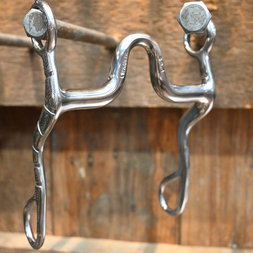 Luke Spraberry #253 Silver Mounted Solid Port Bit Tack - Bits Luke Spraberry