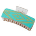 McIntire Saddlery Hair Clip - Turquoise Gold Tribal WOMEN - Accessories - Hair Accessories McIntire Saddlery
