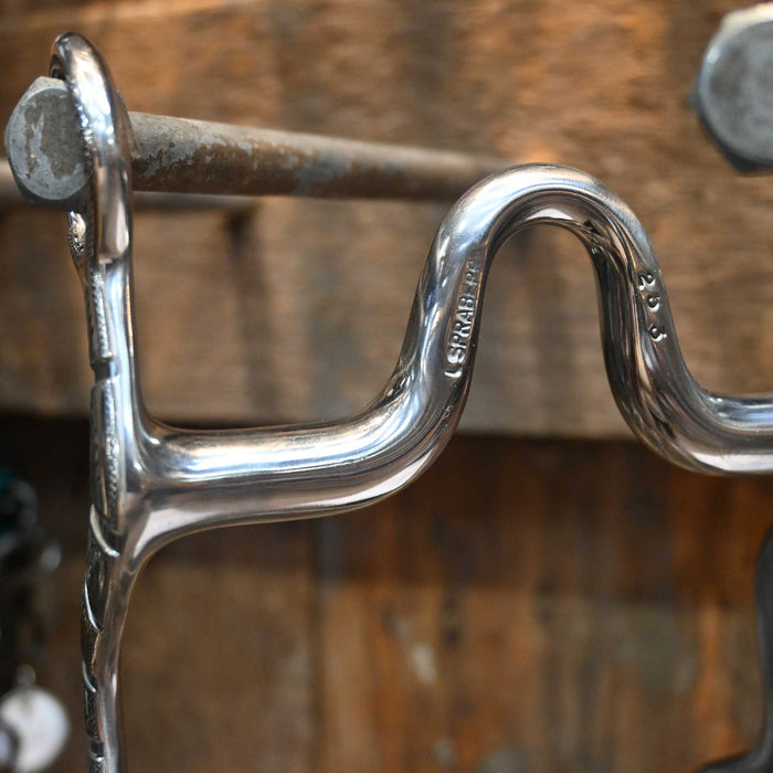 Luke Spraberry #253 Silver Mounted Solid Port Bit Tack - Bits Luke Spraberry