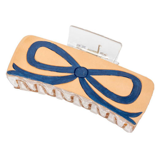 McIntire Saddlery Hair Clip - Blue Bow WOMEN - Accessories - Hair Accessories McIntire Saddlery