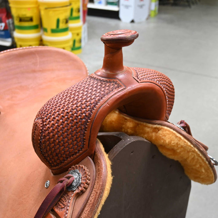 15" TESKEY'S RANCH CUTTER SADDLE