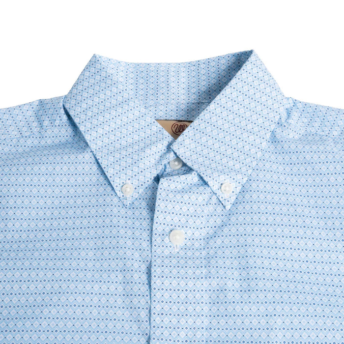 Wrangler Men's Geo Print Button Down Shirt