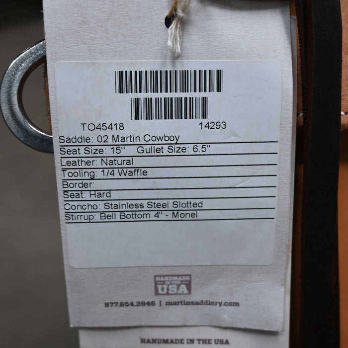 15" MARTIN COWBOY SADDLE