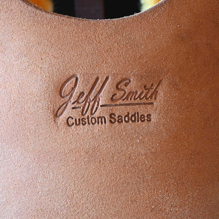 16" USED JEFF SMITH COW HORSE SADDLE