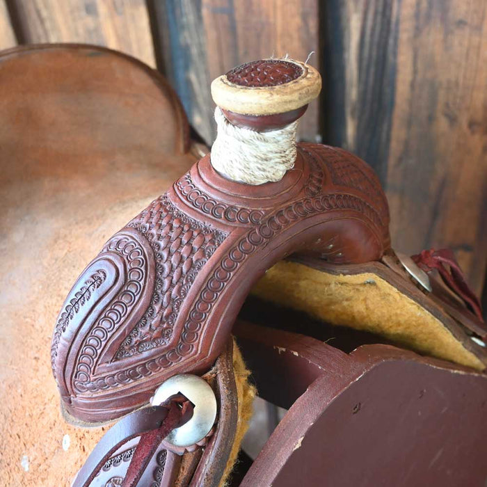 11.5" USED TSEKEY'S JR. ASSOCIATION SADDLE