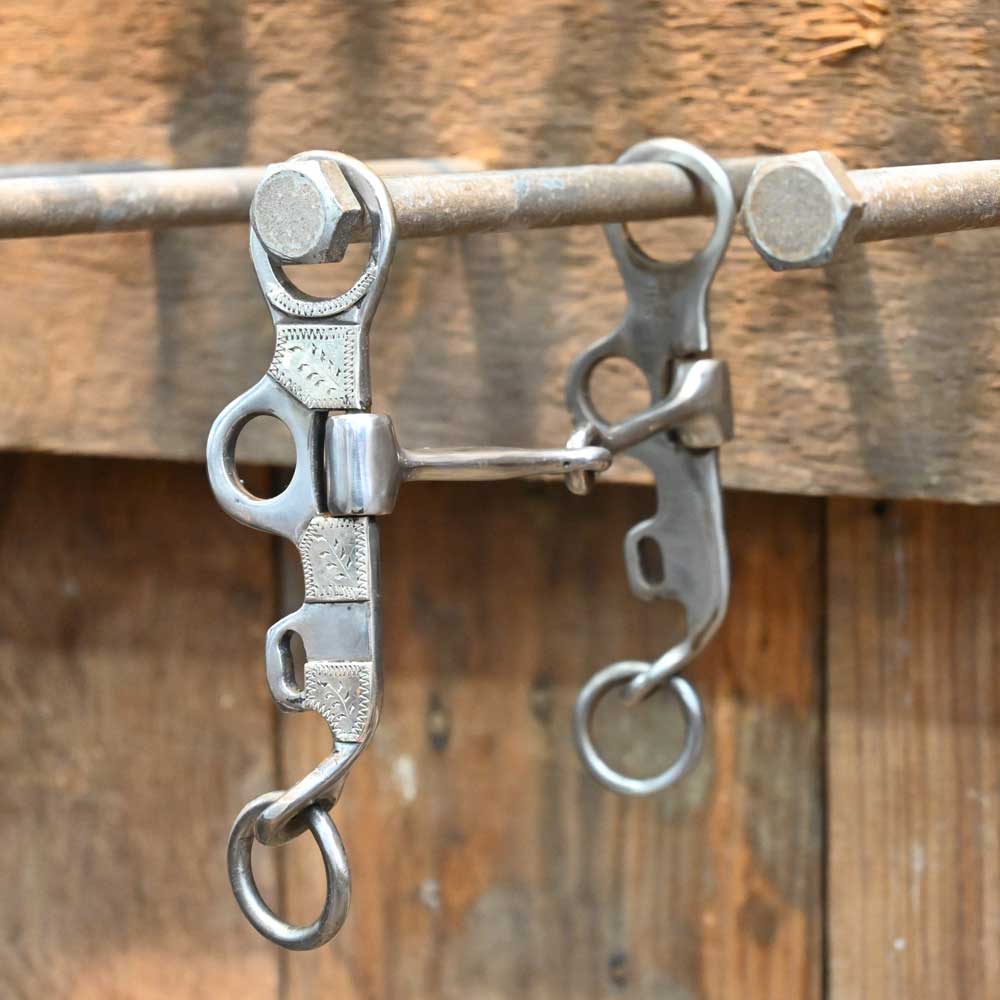 Ricky Trammell Smooth Shanked Snaffle Bit- TI0609 Tack - Bits, Spurs & Curbs - Bits Ricky Trammell   