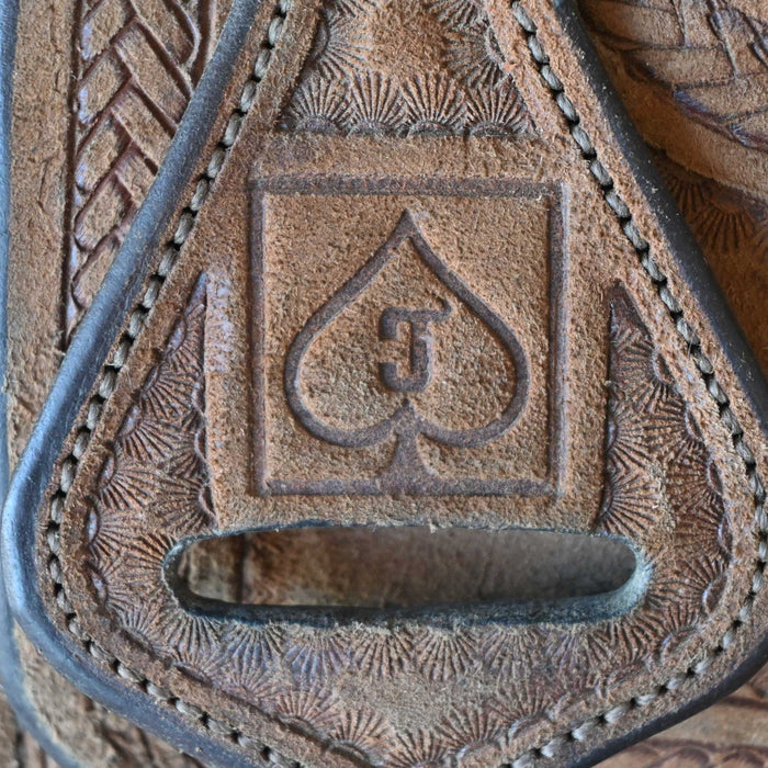 13" USED JOSH ANDREWS BARREL SADDLE