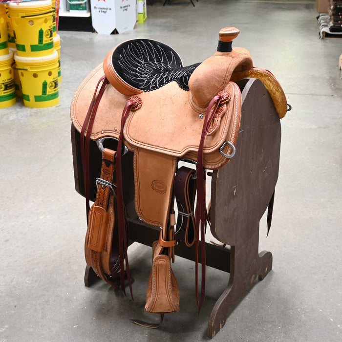 13" TESKEY'S CALF ROPING SADDLE