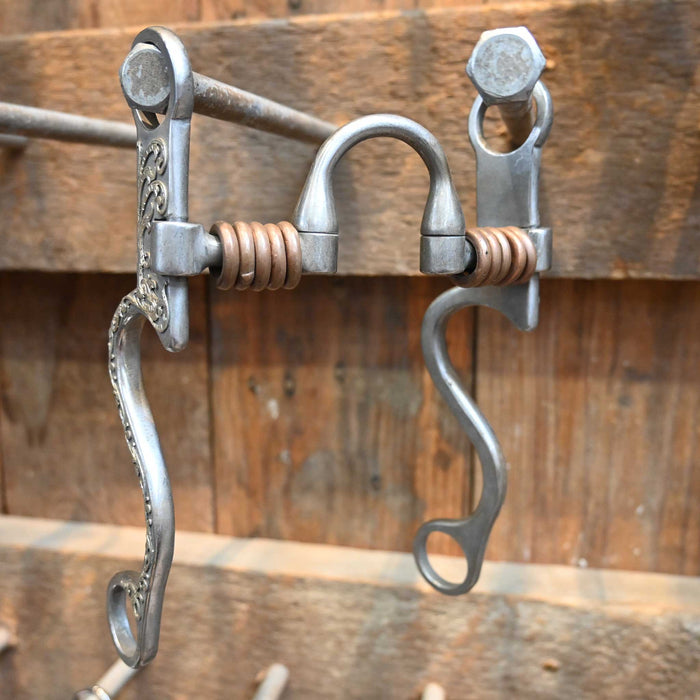 Josh Ownbey Cowboy Line Mounted Correction Bit w/Rings Tack - Bits Josh Ownbey Cowboy Line