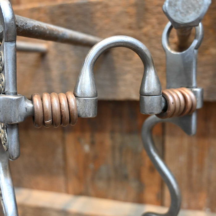 Josh Ownbey Cowboy Line Mounted Correction Bit w/Rings Tack - Bits Josh Ownbey Cowboy Line