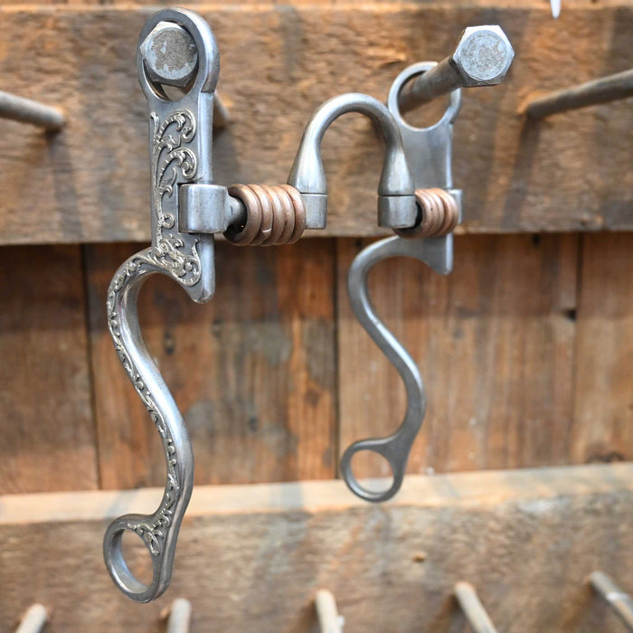Josh Ownbey Cowboy Line Mounted Correction Bit w/Rings Tack - Bits Josh Ownbey Cowboy Line