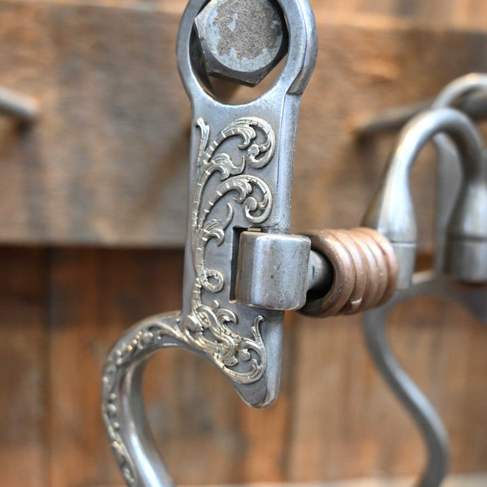 Josh Ownbey Cowboy Line Mounted Correction Bit w/Rings Tack - Bits Josh Ownbey Cowboy Line