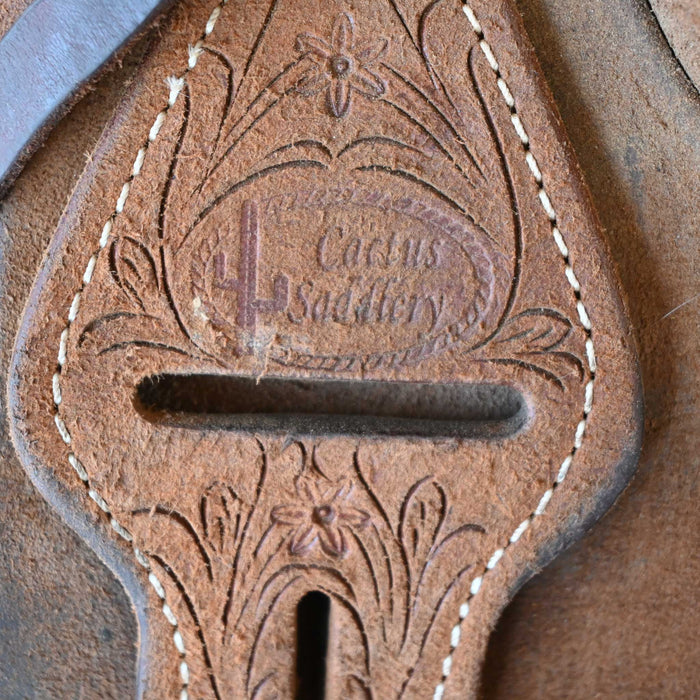 16" USED CACTUS RANCH SADDLE