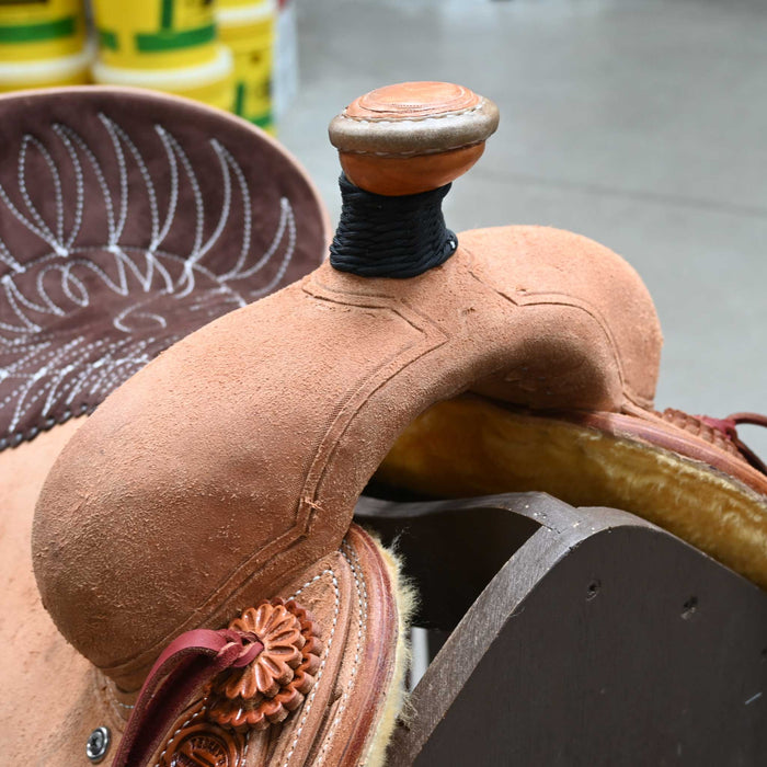12.5" TESKEY'S CALF ROPING SADDLE