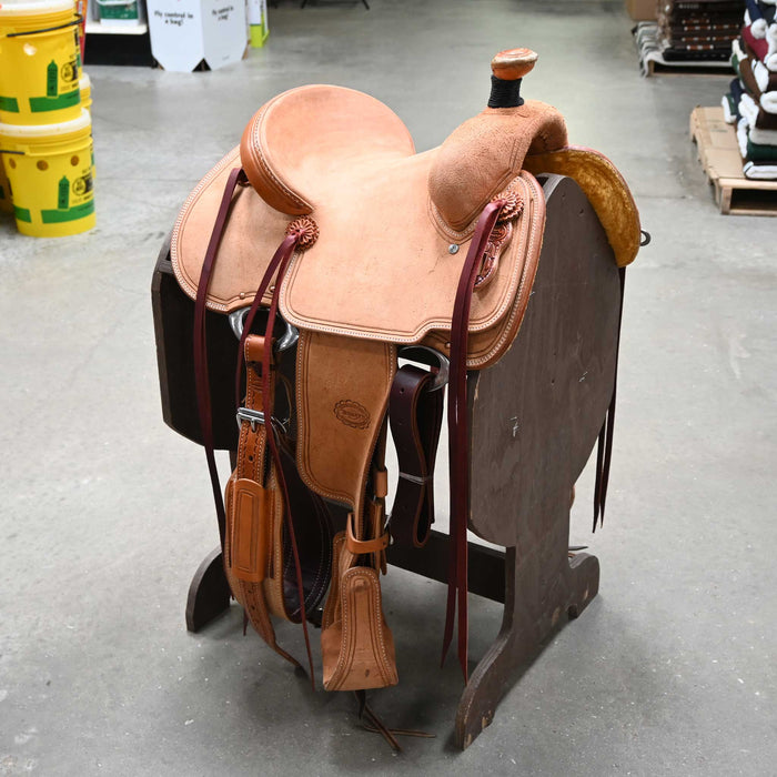12.5" TESKEY'S CALF ROPING SADDLE