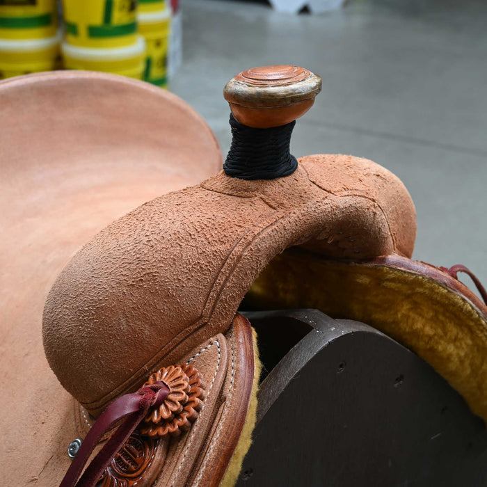 12.5" TESKEY'S CALF ROPING SADDLE
