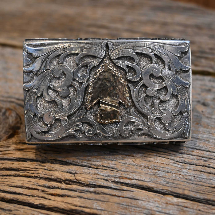 Adam Lahey Sterling Silver & 10K Gold Arrow Head Belt Buckle ACCESSORIES - Additional Accessories - Buckles Cody Anthony