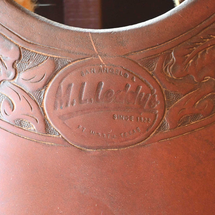 15.5" USED M.L LEDDY CUTTING SADDLE