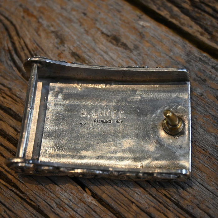 Adam Lahey Sterling Silver & 10K Gold Arrow Head Belt Buckle ACCESSORIES - Additional Accessories - Buckles Cody Anthony