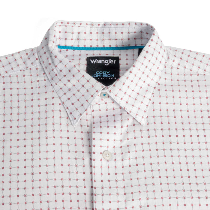 Wrangler Men's Cody Johnson Geo Print Button Down Shirt