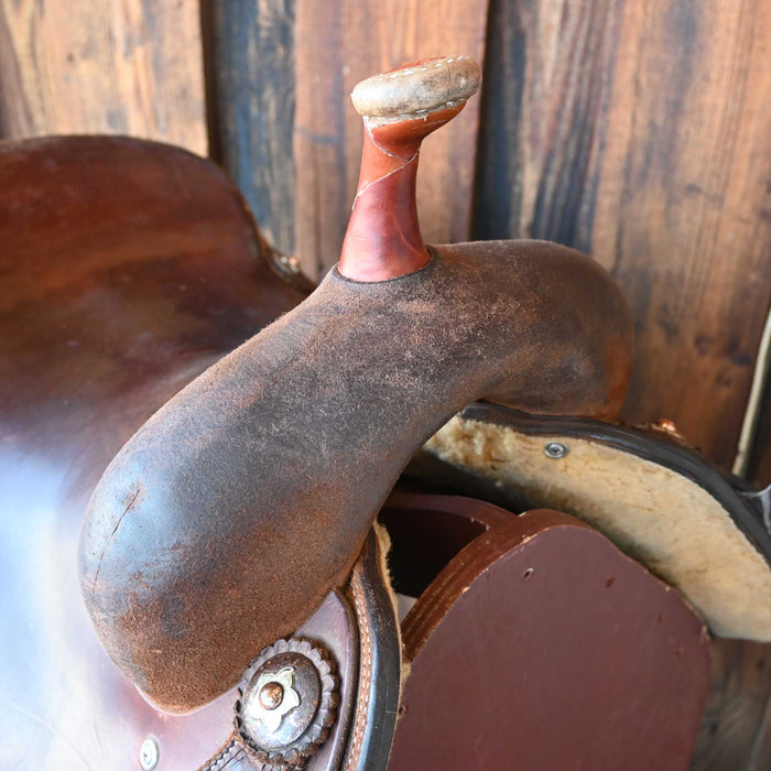 16" JEFF SMITH BUSTER WELCH CUTTING SADDLE