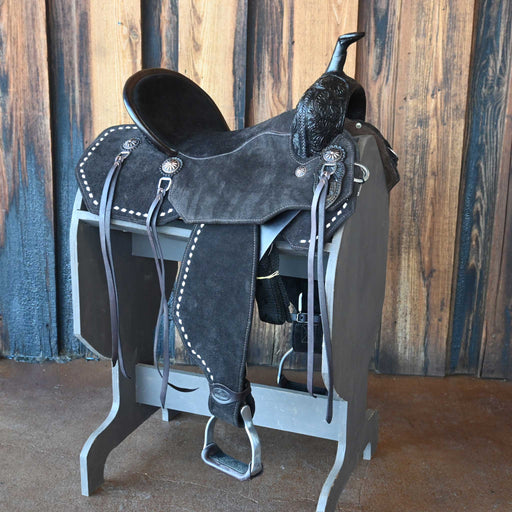 15" SEVEN LIGHTWEIGHT (WOOD TREE) BARREL SADDLE Saddles - New Seven Saddle
