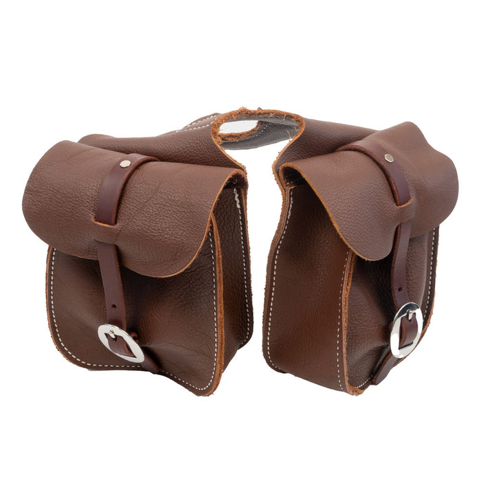 Teskey's Soft Chap Leather Horn Bag Tack - Saddle Accessories Teskey's