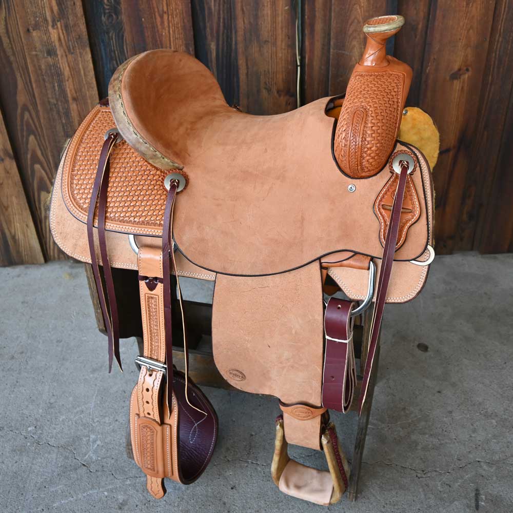 16" TESKEY'S RANCH SADDLE Saddles TESKEY'S SADDLERY LLC   